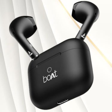 boAt Airdopes Alpha TWS Earbuds – 35H Playtime, 13mm Drivers, Dual Mics w/ ENx, Beast Mode & Bluetooth Wireless